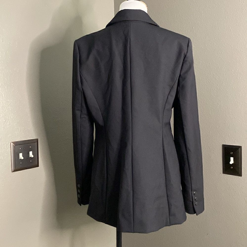 Halogen Black Blazer Jacketsingle Button - image 6